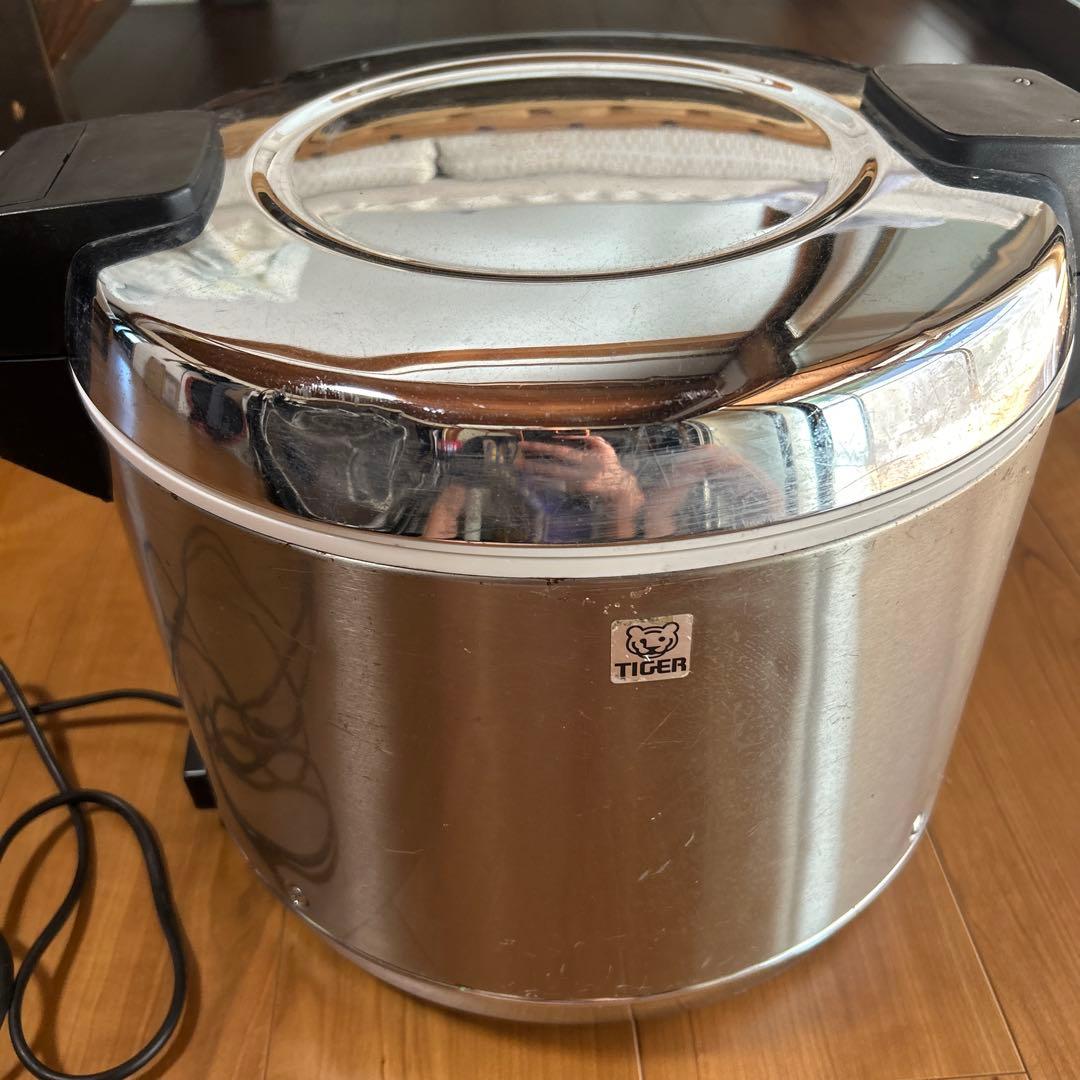 人気　タイガー　業務用電子ジャー　JHA-540A　保温　三升 ステンレス