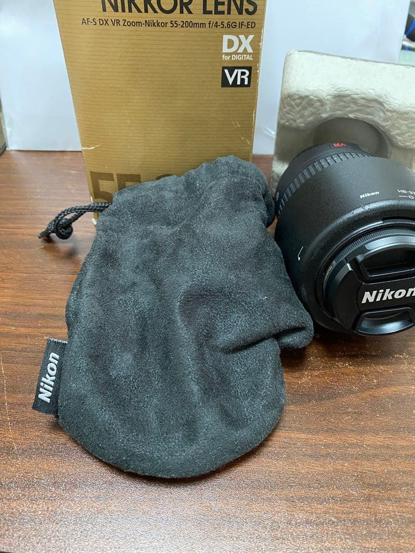 AF-S DX VR Zoom Nikkor 55-200mm 望遠レンズ