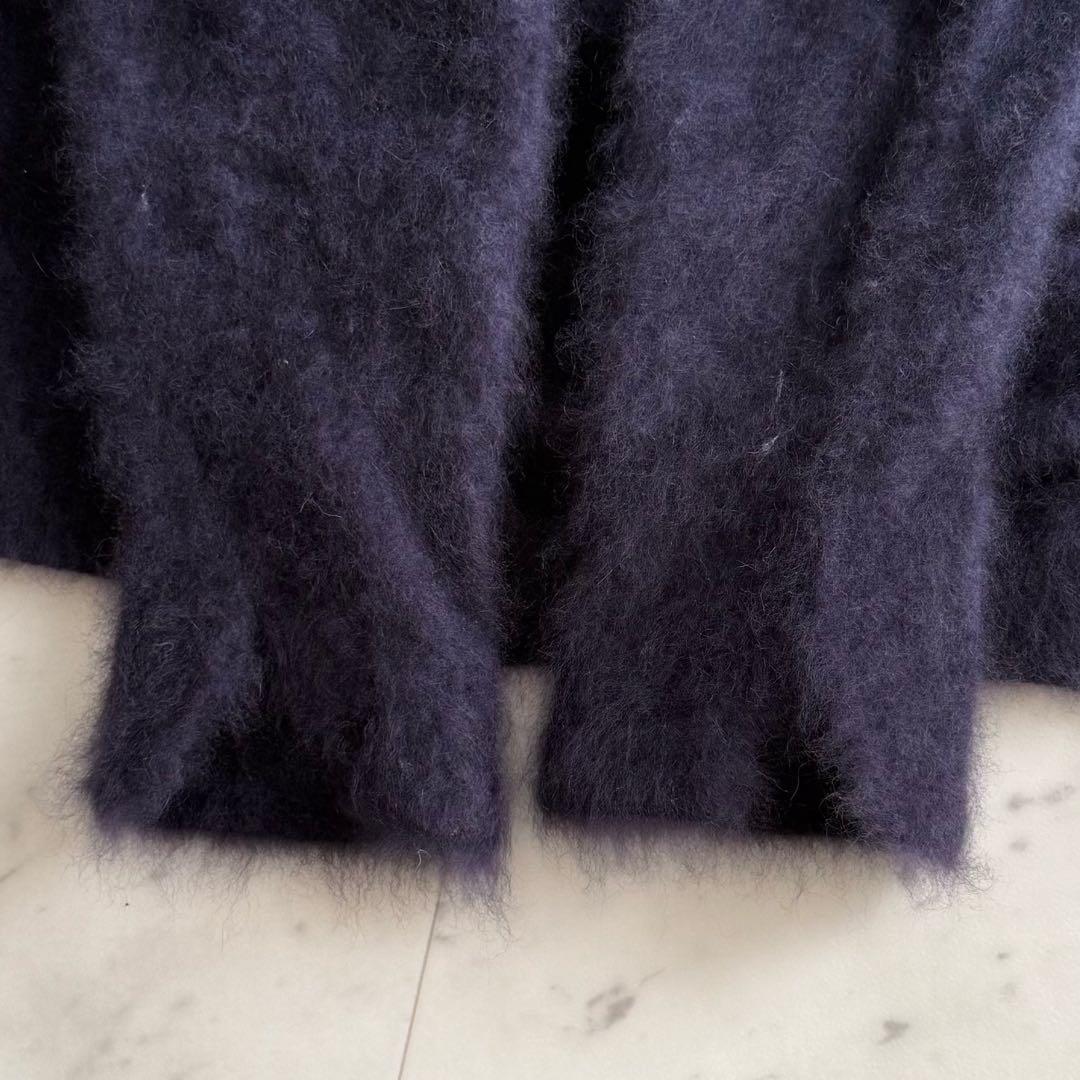 美品 ロンハーマン ウール クルーネック ふわふわ ニット◆ネイビー