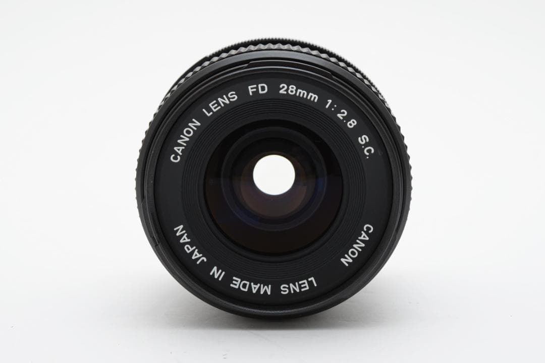 動確済 美品 Canon FD 28mm f/2.8 s.c. #679