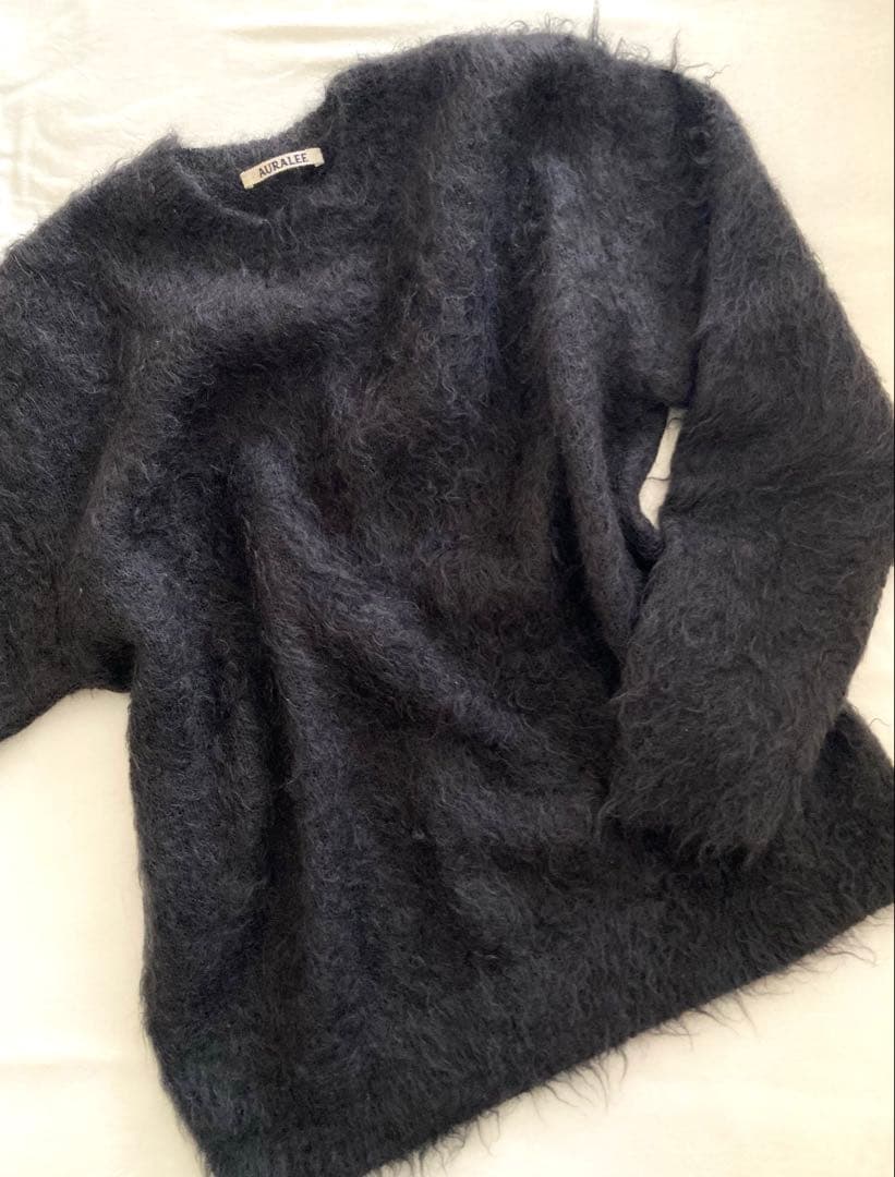 オーラリーAURALEE BRUSHED SUPER KIDMOHAIR