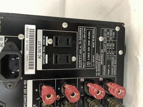 SONY TA-DA5400ES マルチチャンネルインテグレートアンプ