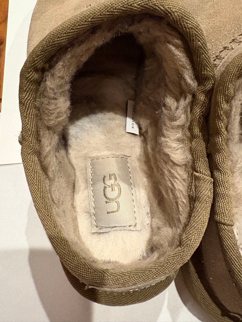 FRAMeWORK × UGG クラシックスリッパ　 アグ　ベージュ　 24cm