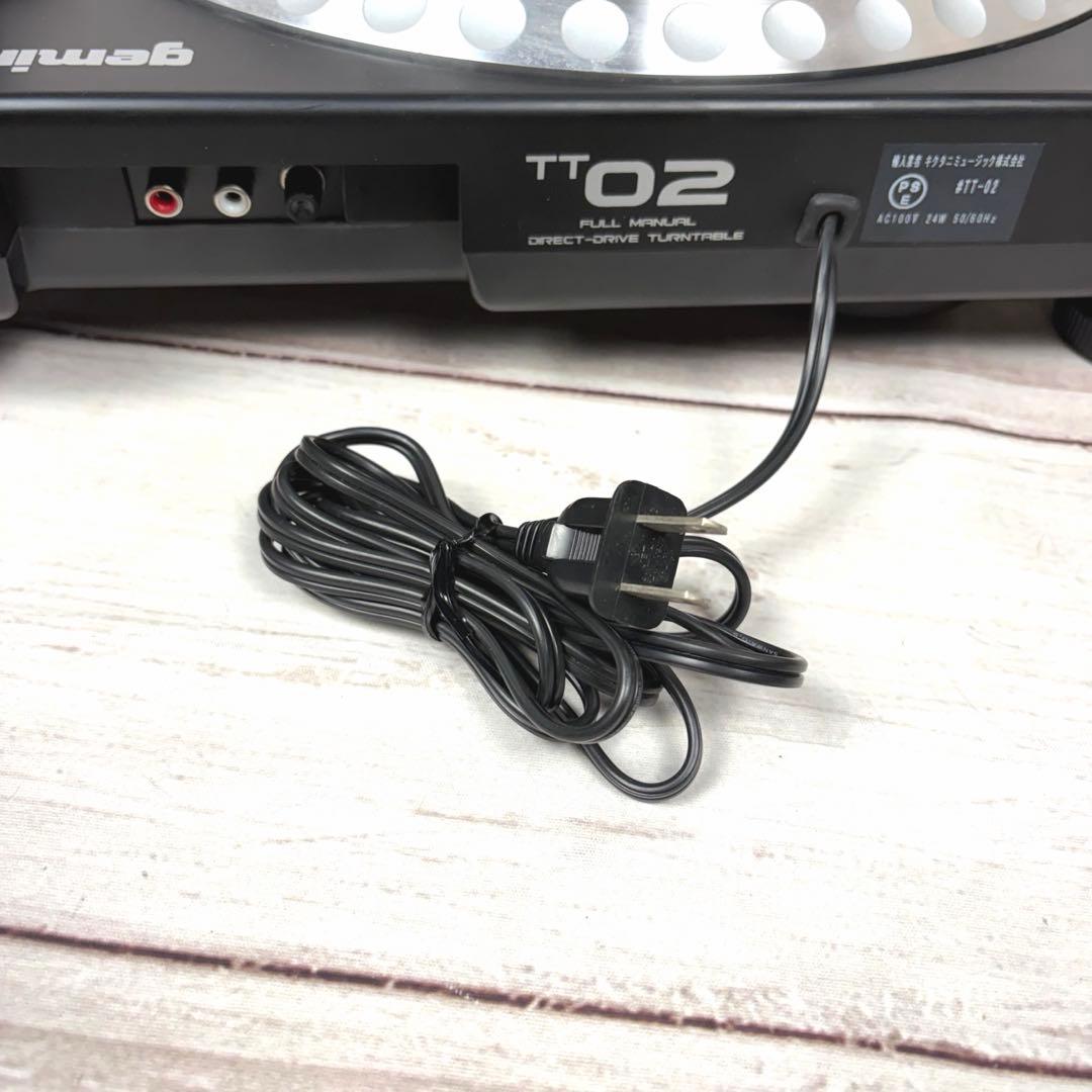 Gemini TT02 ダイレクトドライブ ターンテーブル