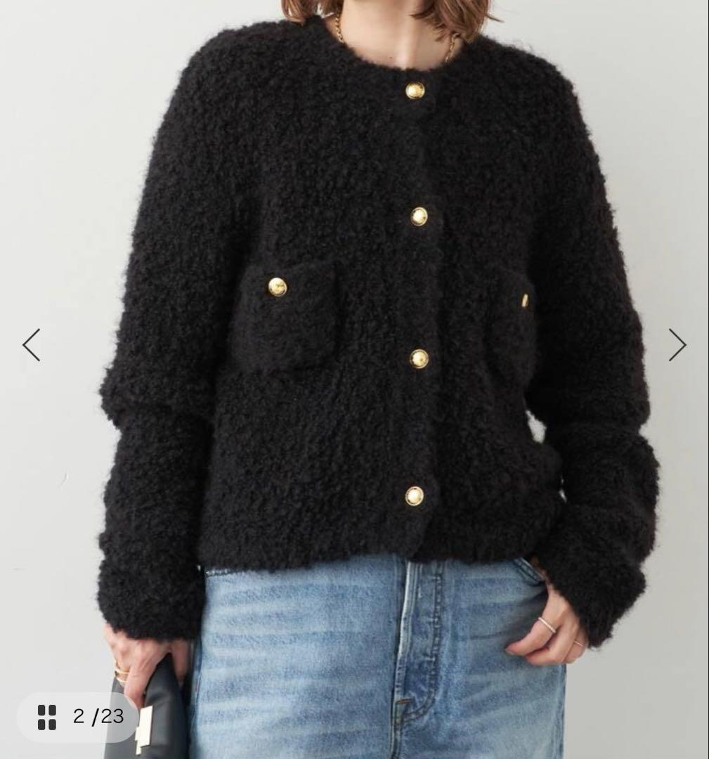 新品未使用 Deuxieme Classe Knit ジャケット