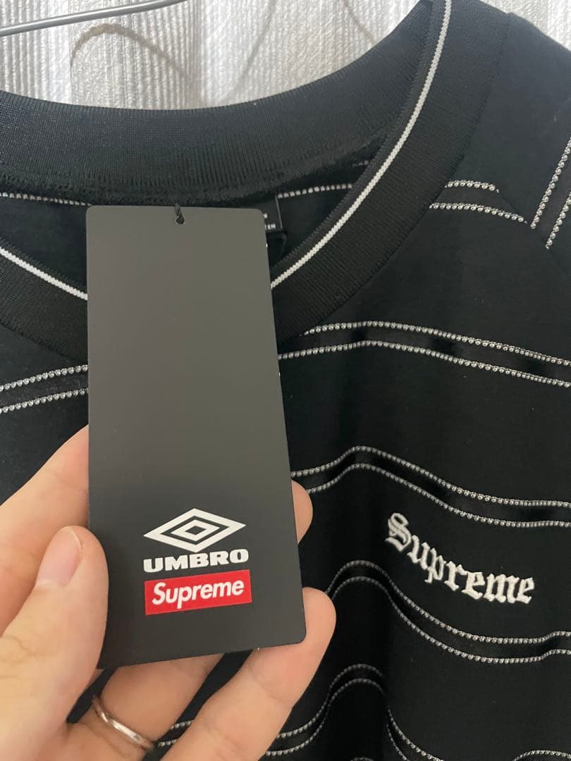 スケートボード Supreme Umbro Stripe Soccer Jersey M