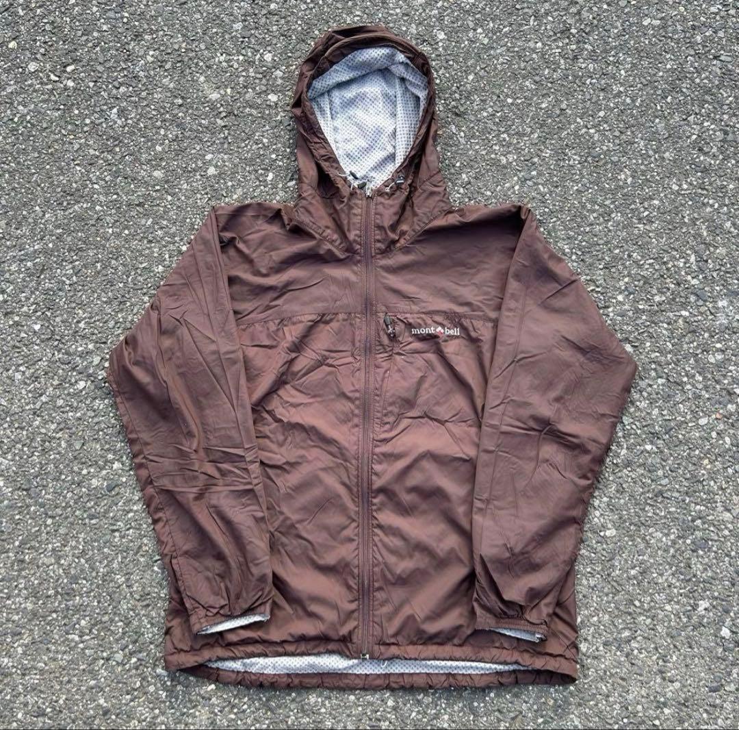 montbell tech shell jacket y2k 刺繍ロゴ