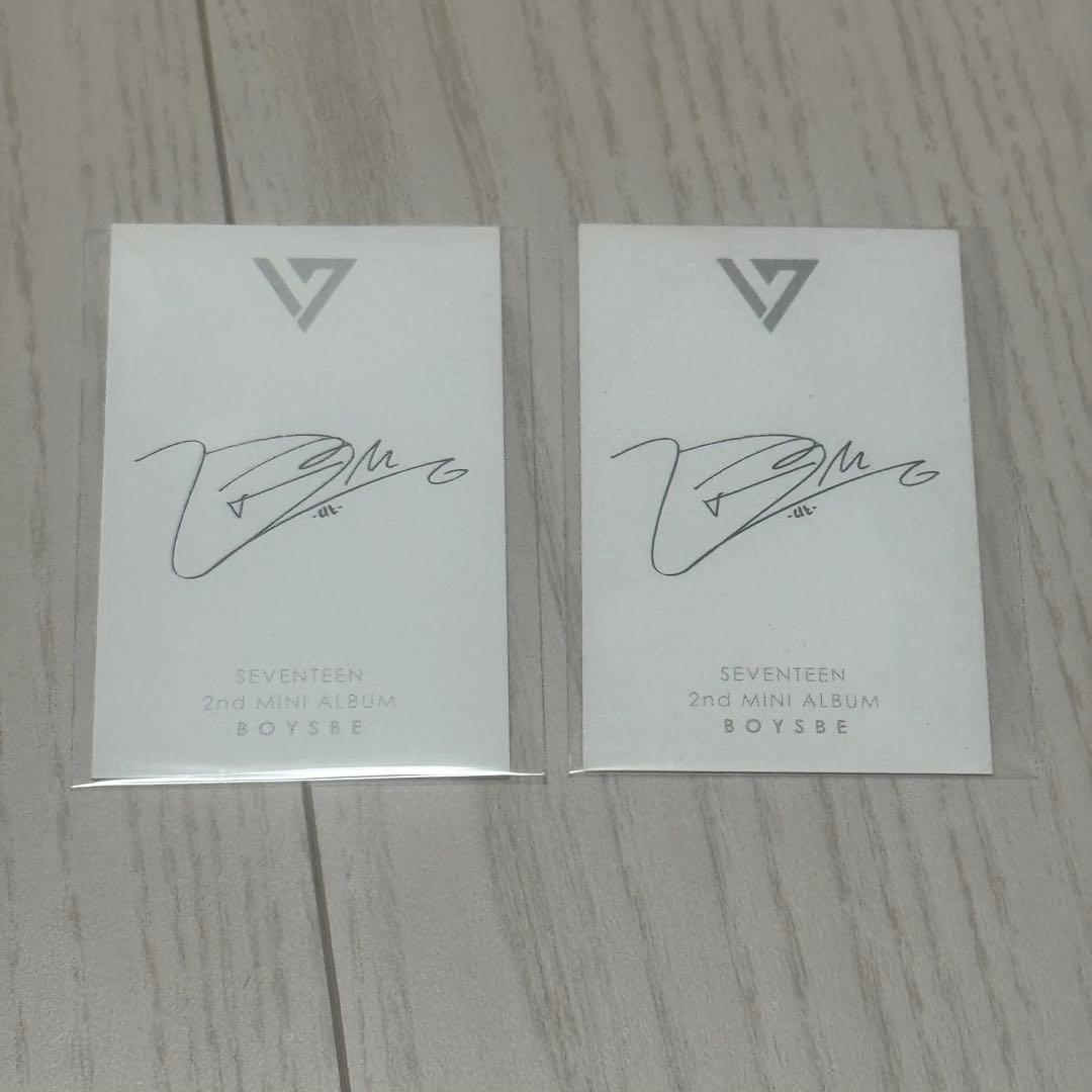 ディノ BOYSBE トレカ チェキ