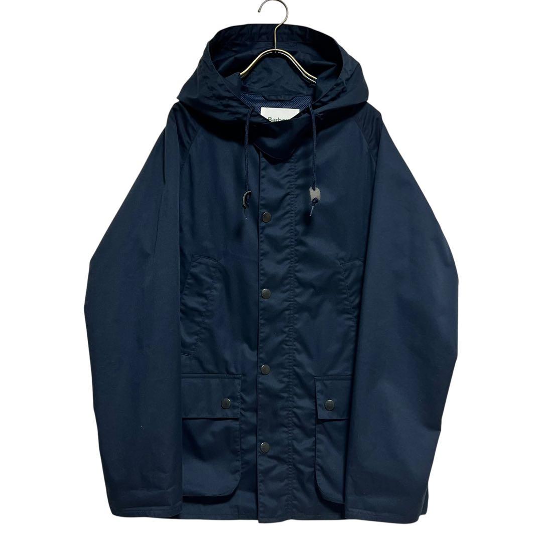 春の羽織りに◎Barbour フーデッド ビデイルノンオイル ジャケット 40
