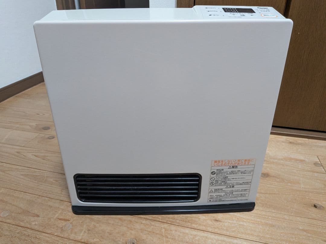 【美品】2mコード付 リンナイ ガスファンヒーター SRC-364E LPガス用