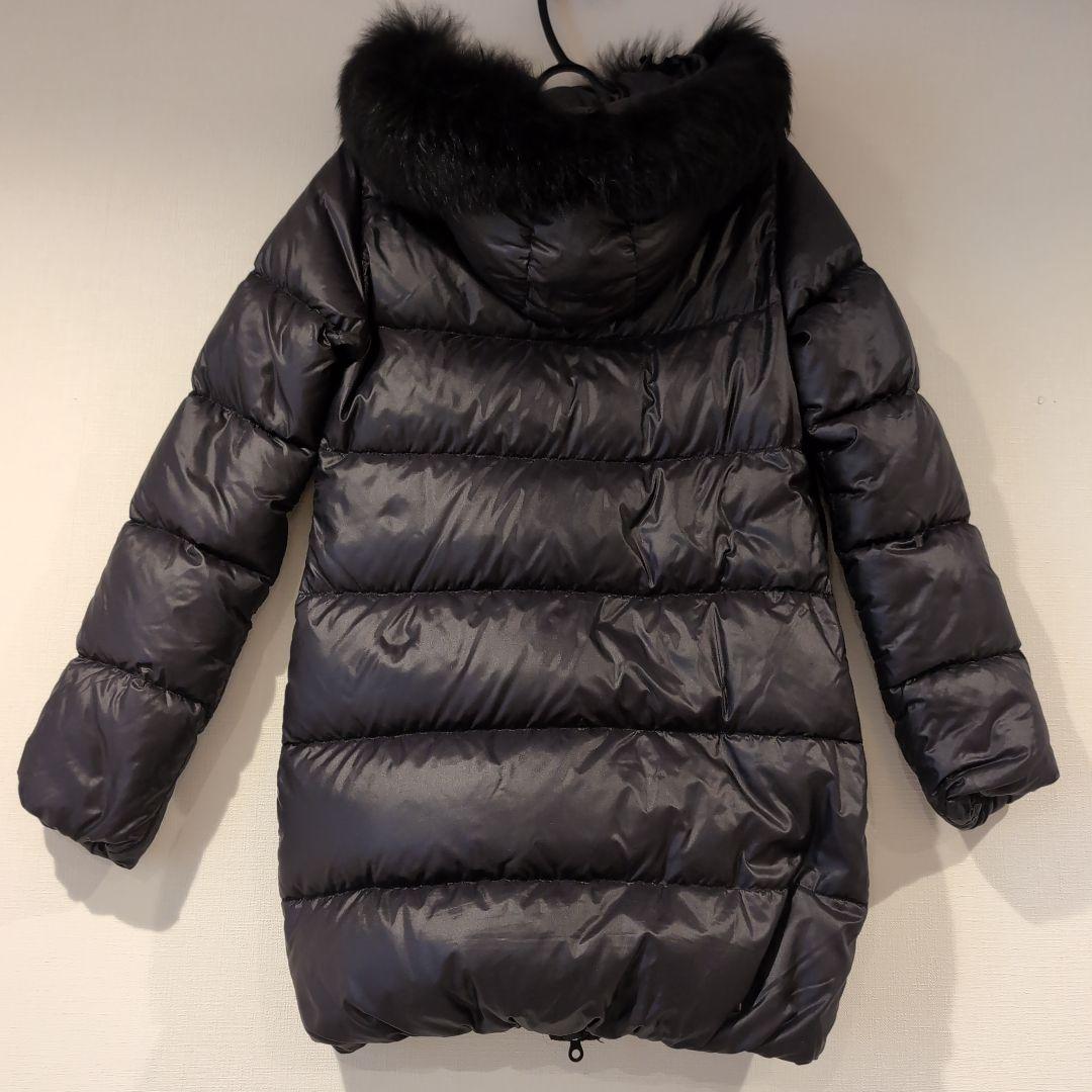 【ともこ】DUVETICA デュベティカ　ファー付きダウンジャケット40