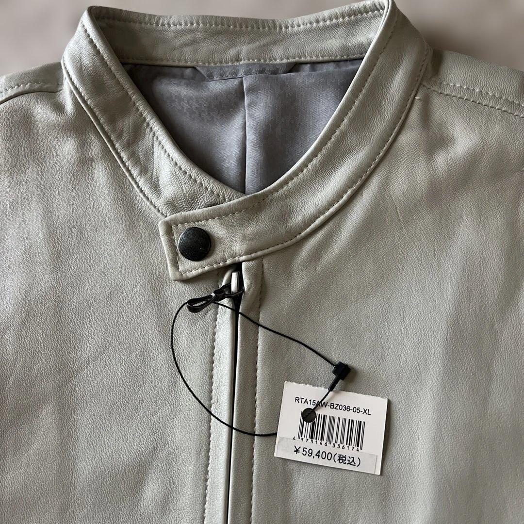 ￼Ripo trenta anni レザーシングルジャケット　XL 新品未使用