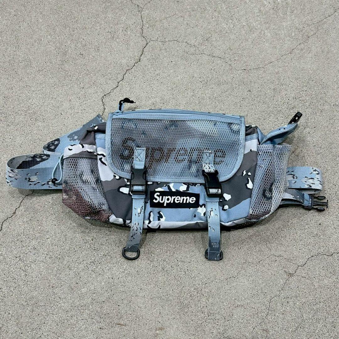20SS supreme シュプリーム　 Waist Bag Camo Blue