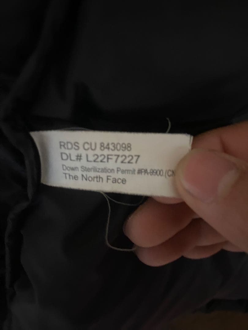 THE NORTH FACE ヌプシ ダウンジャケット 黒 M
