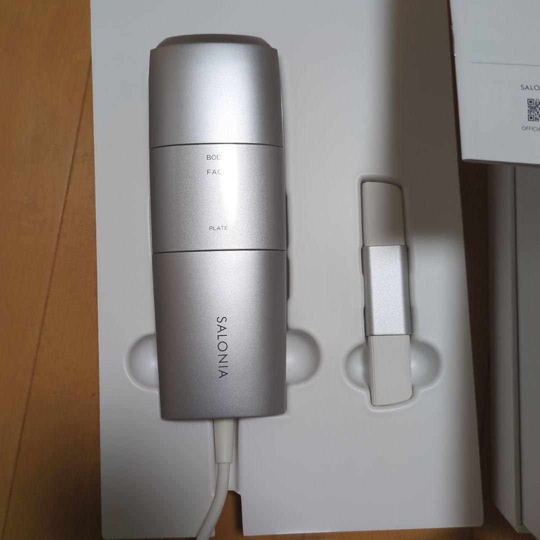 SALONIA FLASH CRYSTAL SILKEPI 脱毛器