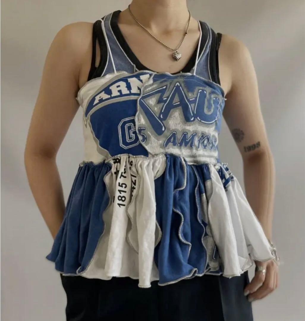 【タグ付未着用】Chinatsu Aoyama メローリメイクキャミソール