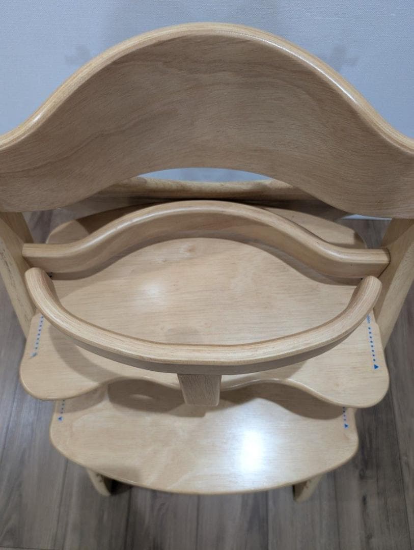 【美品】大和屋　すくすくチェアプラス　テーブル・ガード付き