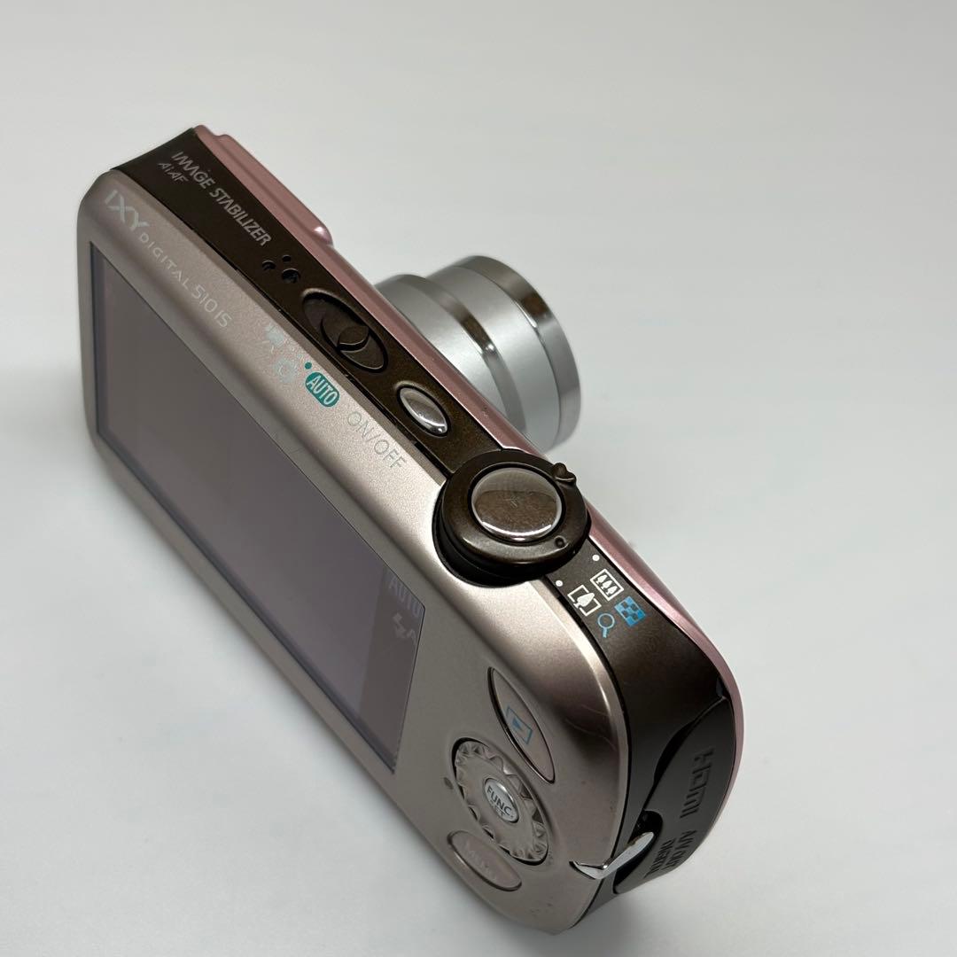 美品‼︎ Canon キャノン IXY 510 IS ピンク デジタルカメラ