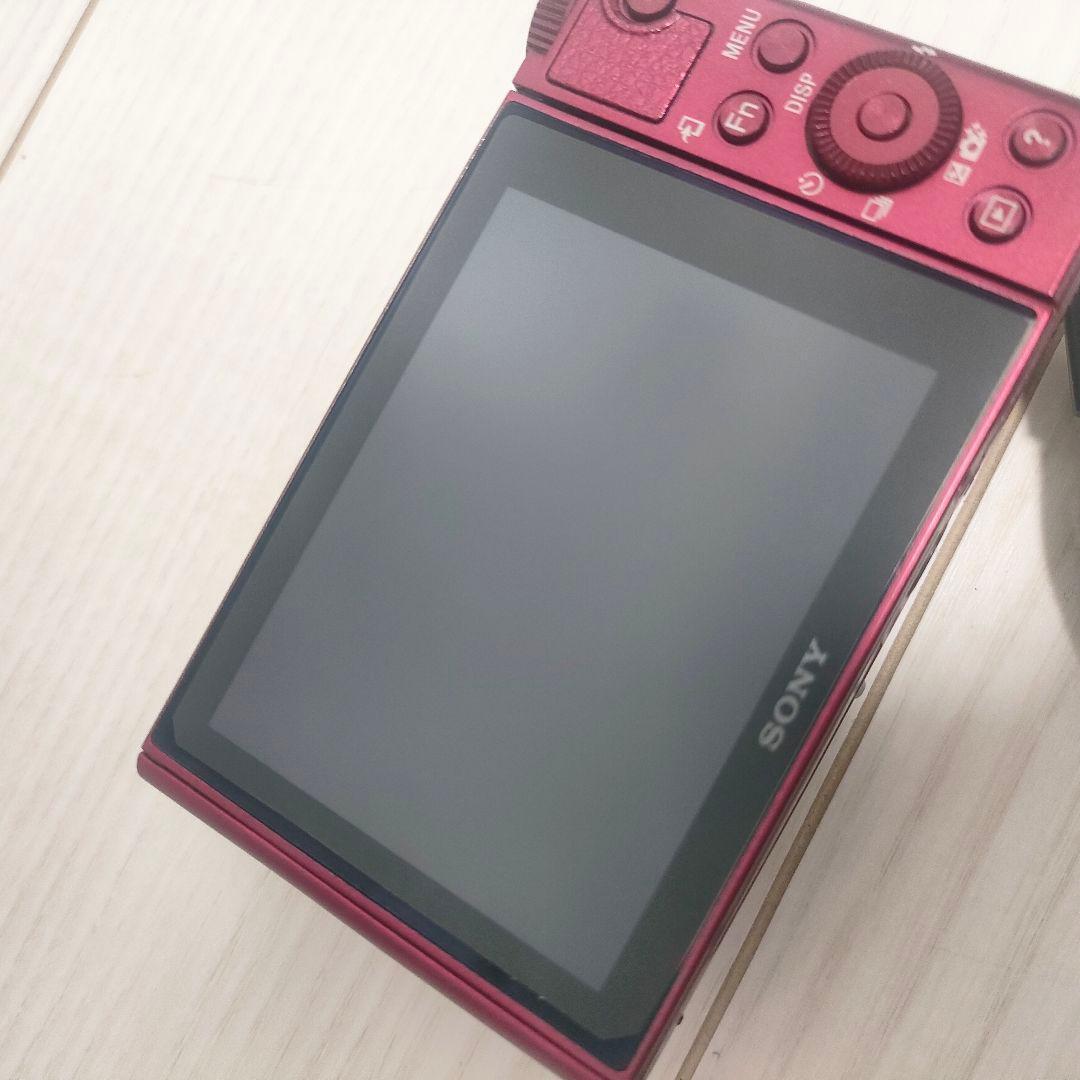 [極美品]SONY DSC-WX500 レッド コンパクトデジタルカメラ