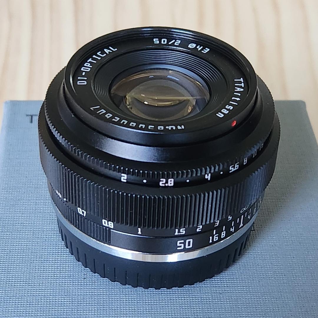 TTArtisan 50mm f2 とPERGEAR 12mm f2 Xマウント
