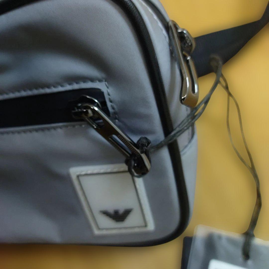 EMPORIO ARMANI MARS-SUPERIO ボディバッグ グレー