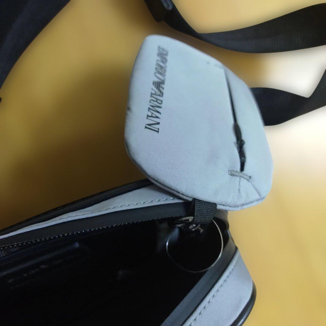 EMPORIO ARMANI MARS-SUPERIO ボディバッグ グレー