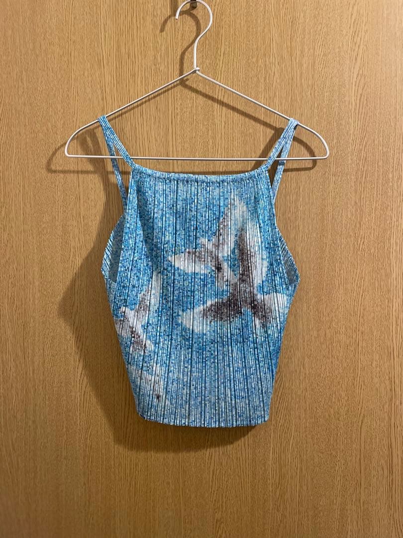 美品　プリーツプリーズ　キャミソール