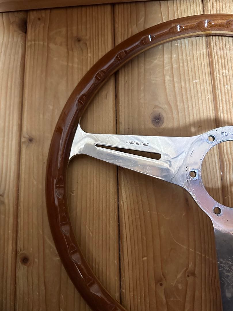 f*読様 【NARDI Classic】36.5Φ ウッドステアリング　ナルディ