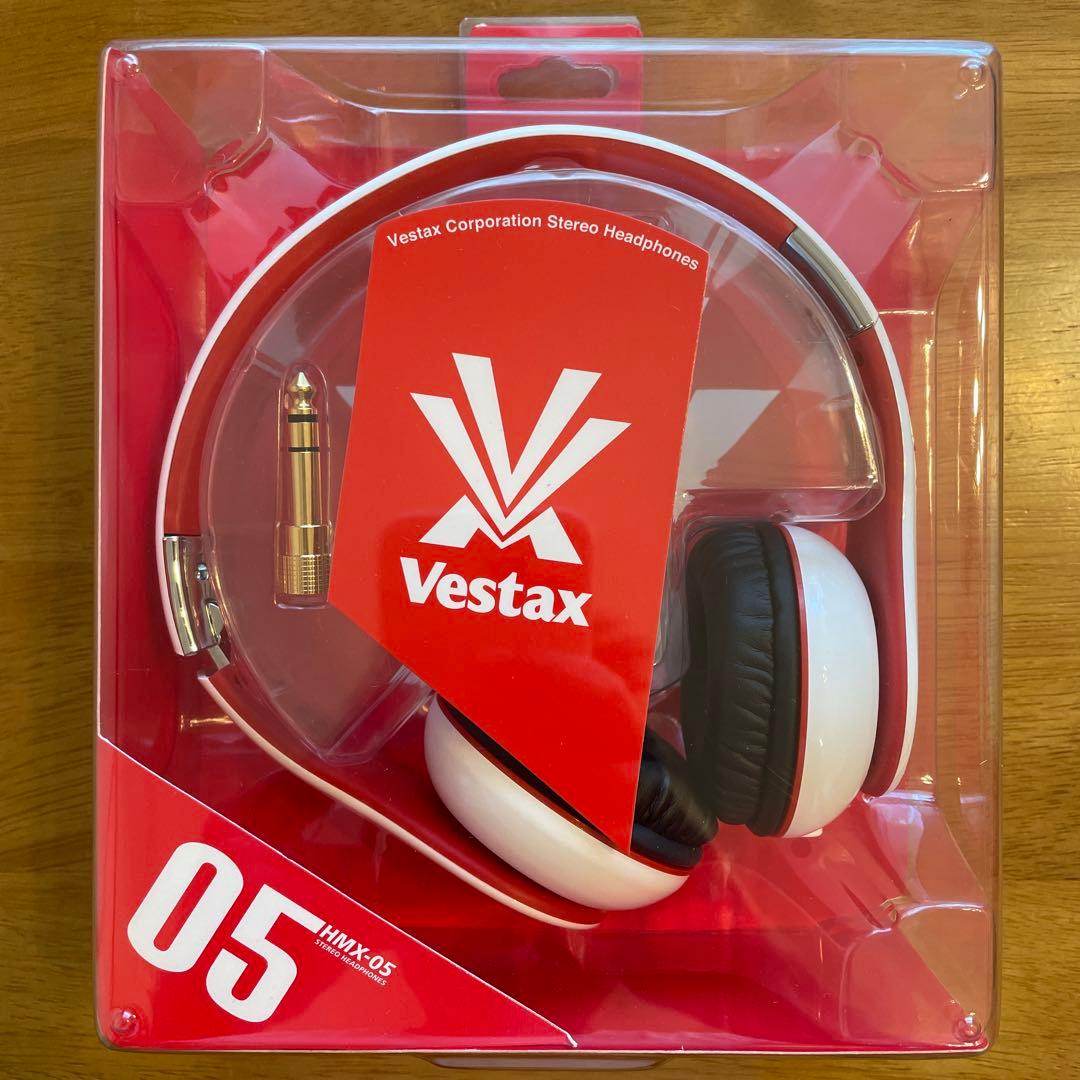 Vestax＊ベスタクス＊HMX-05＊WHITE＊密閉ダイナミック型ヘッドホン