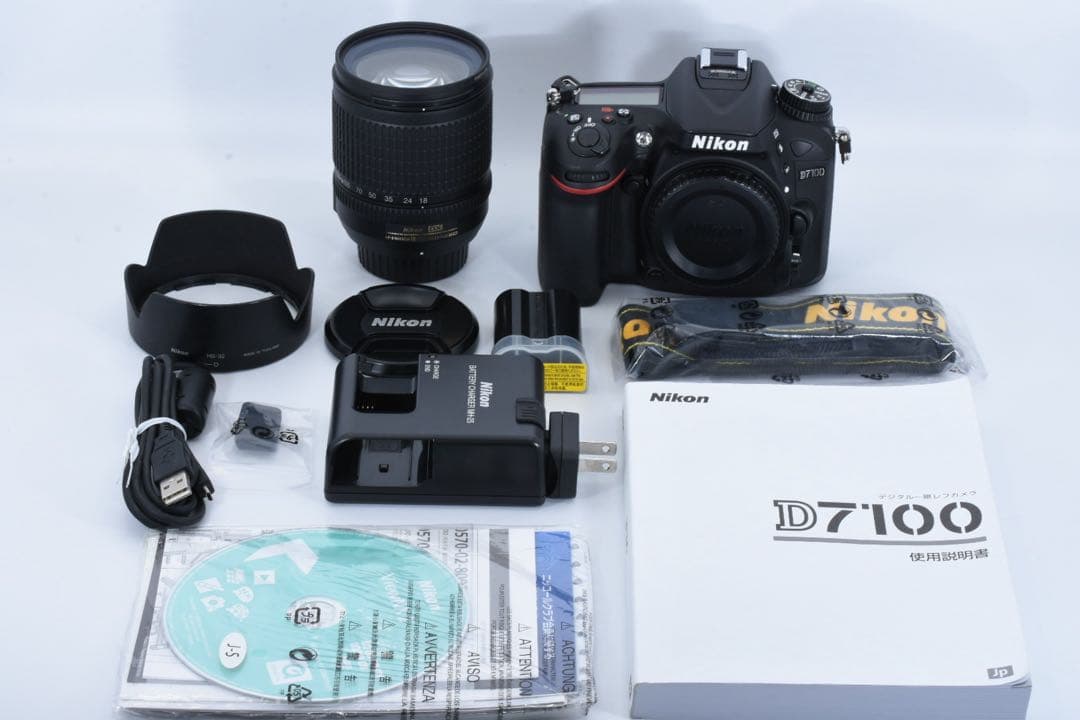 ニコン Nikon D7100➕18-135mmレンズ➕スマホ転送アダプター付き