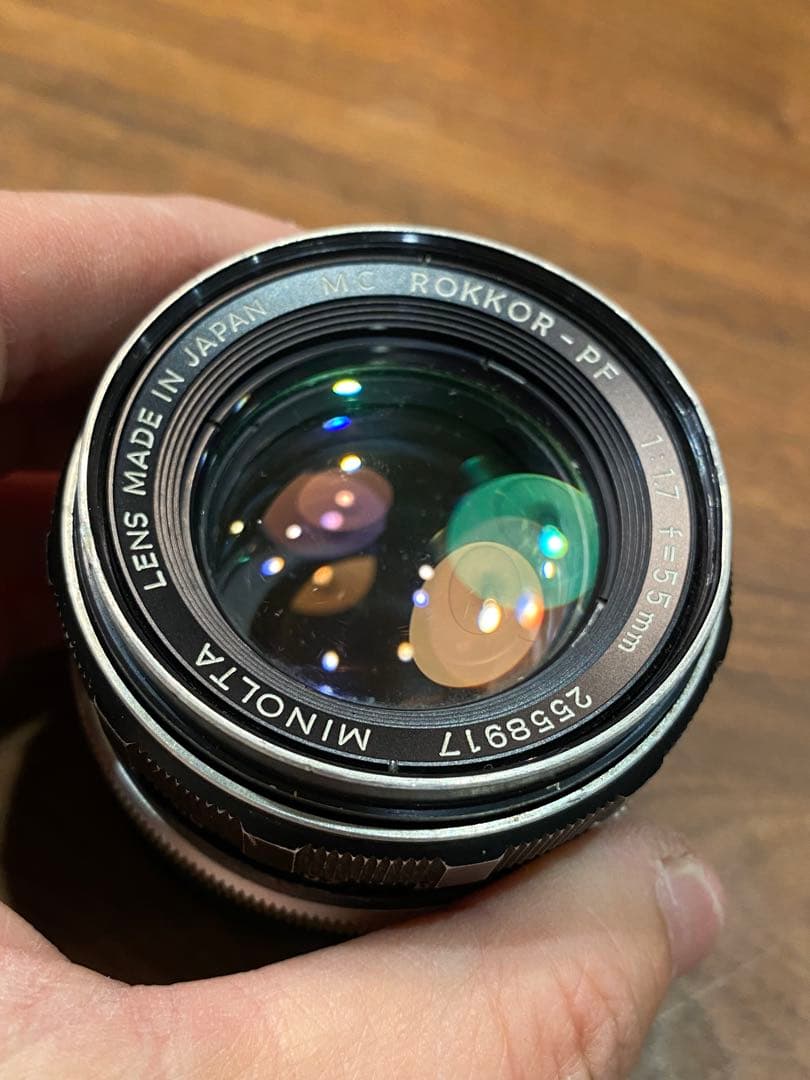 パナソニック　LUMIX G1 赤 ミラーレス　ミノルタ　50㍉緑のロッコール