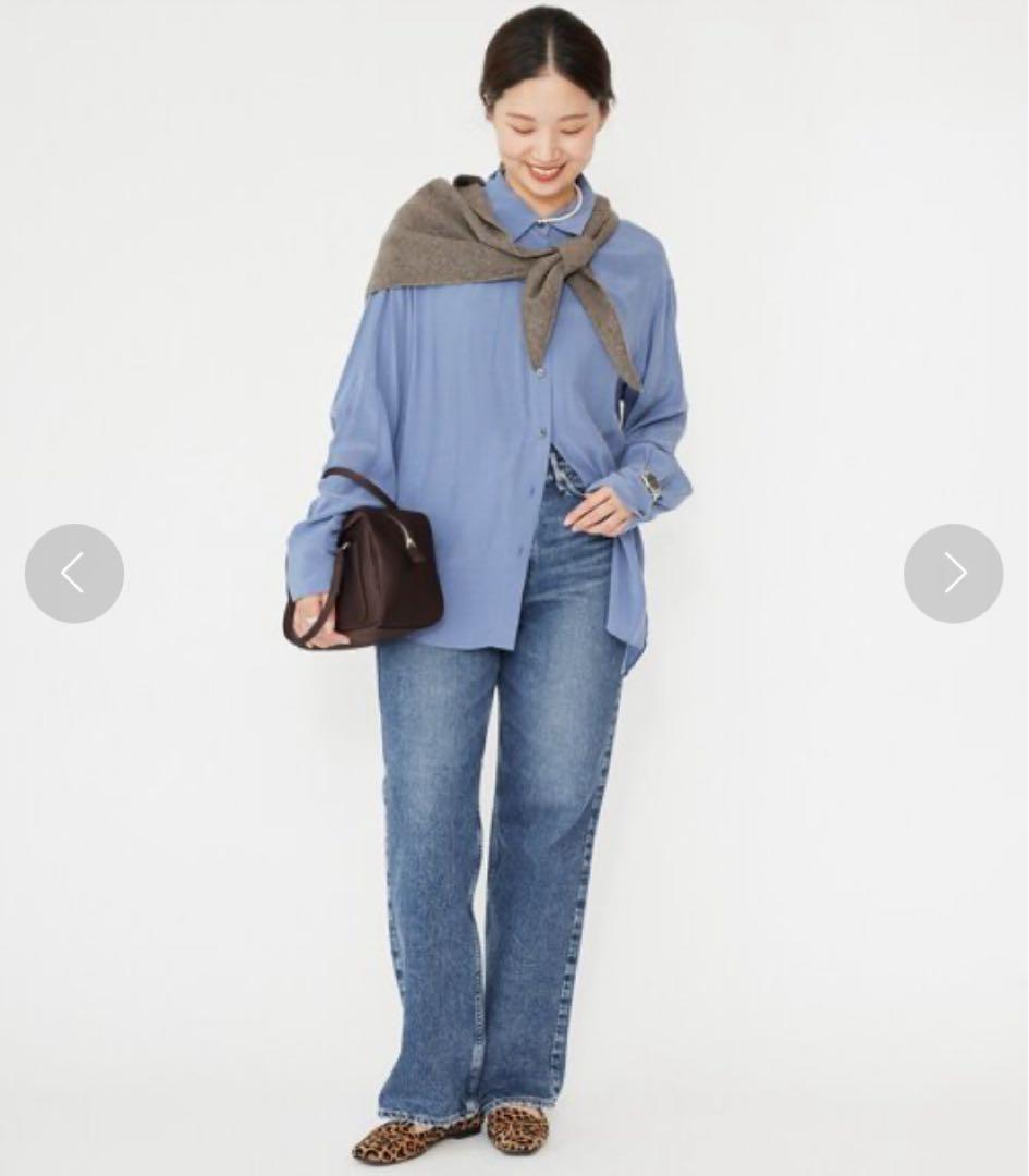 ⭐️超美品⭐️アッパーハイツ THE TAYLOR ワイドフレアデニム