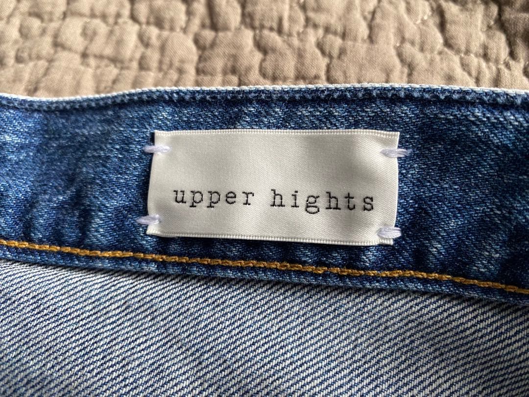 ⭐️超美品⭐️アッパーハイツ THE TAYLOR ワイドフレアデニム