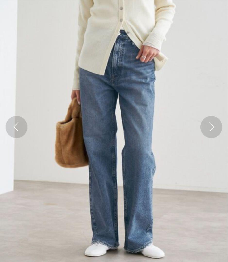 ⭐️超美品⭐️アッパーハイツ THE TAYLOR ワイドフレアデニム