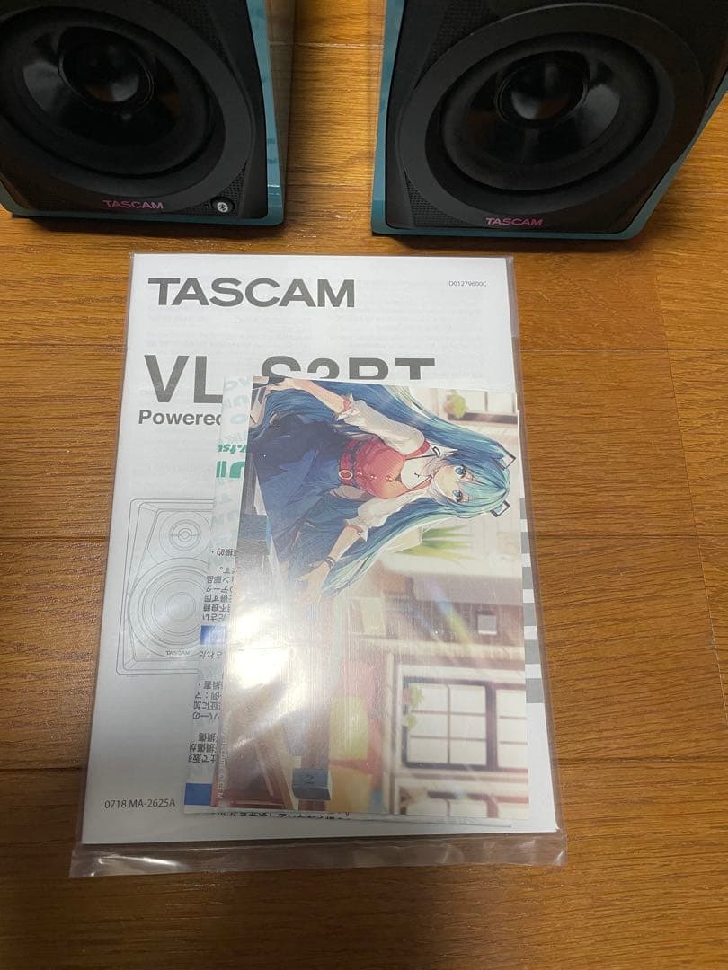 TASCAM 初音ミク スピーカー VL-S3BT MIKU