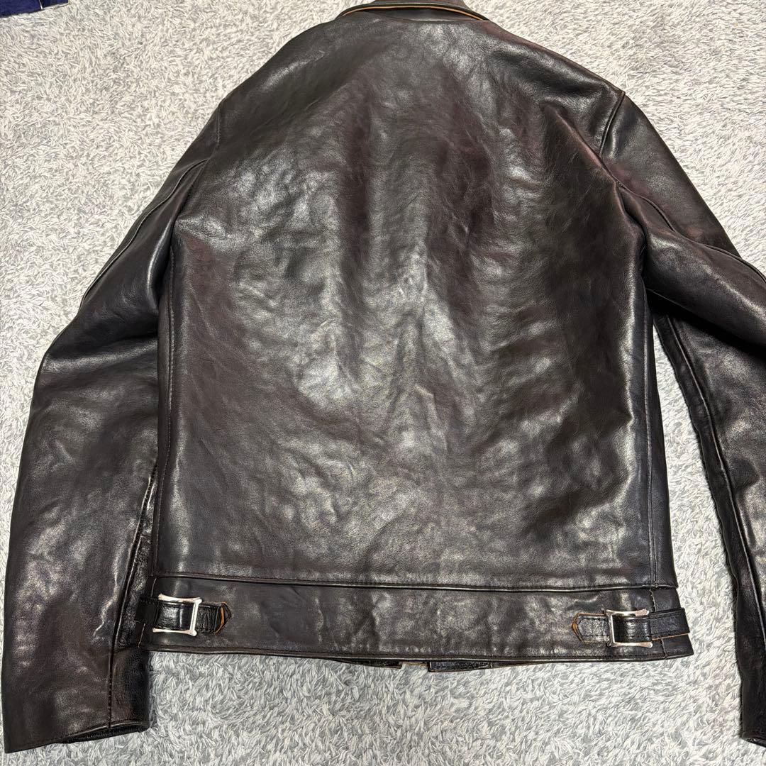 ルイスレザー　コルセア30 タイト　ベジカウ黒　キズアリ