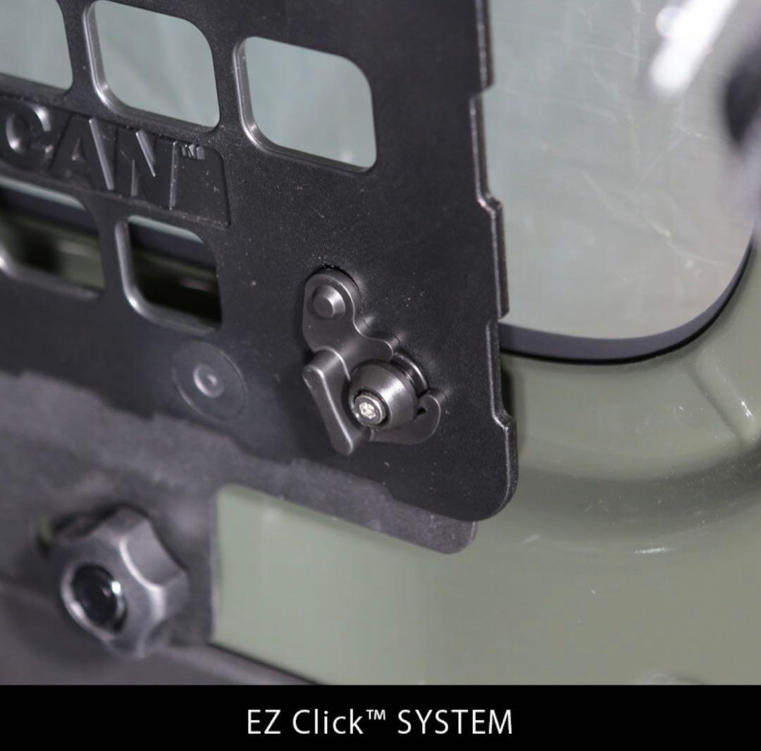 ジムニー ペリカンイージークリックモールパネルキット両側セット