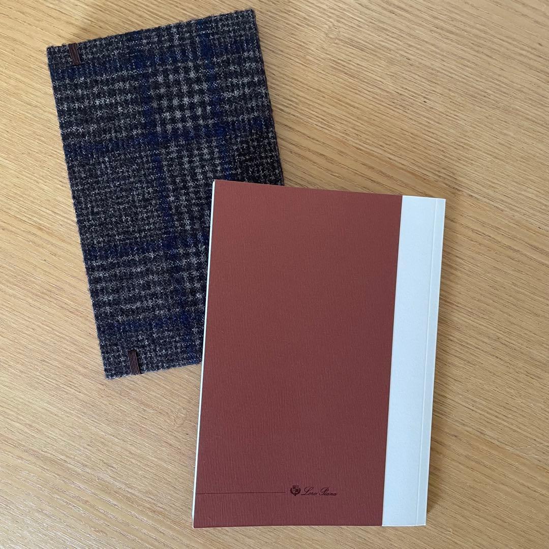 【未使用】Loro Piana ロロピアーナノート2冊 セット高級品