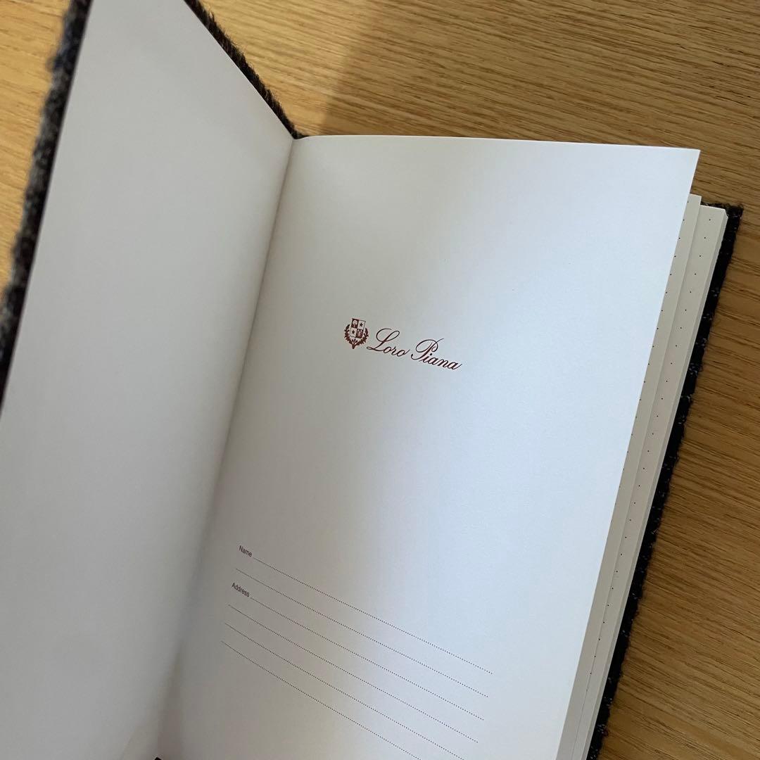 【未使用】Loro Piana ロロピアーナノート2冊 セット高級品