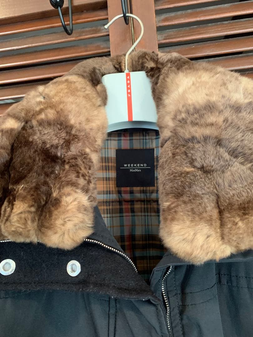 MaxMara（マックマーラハーフコート 中々ないデザイン、