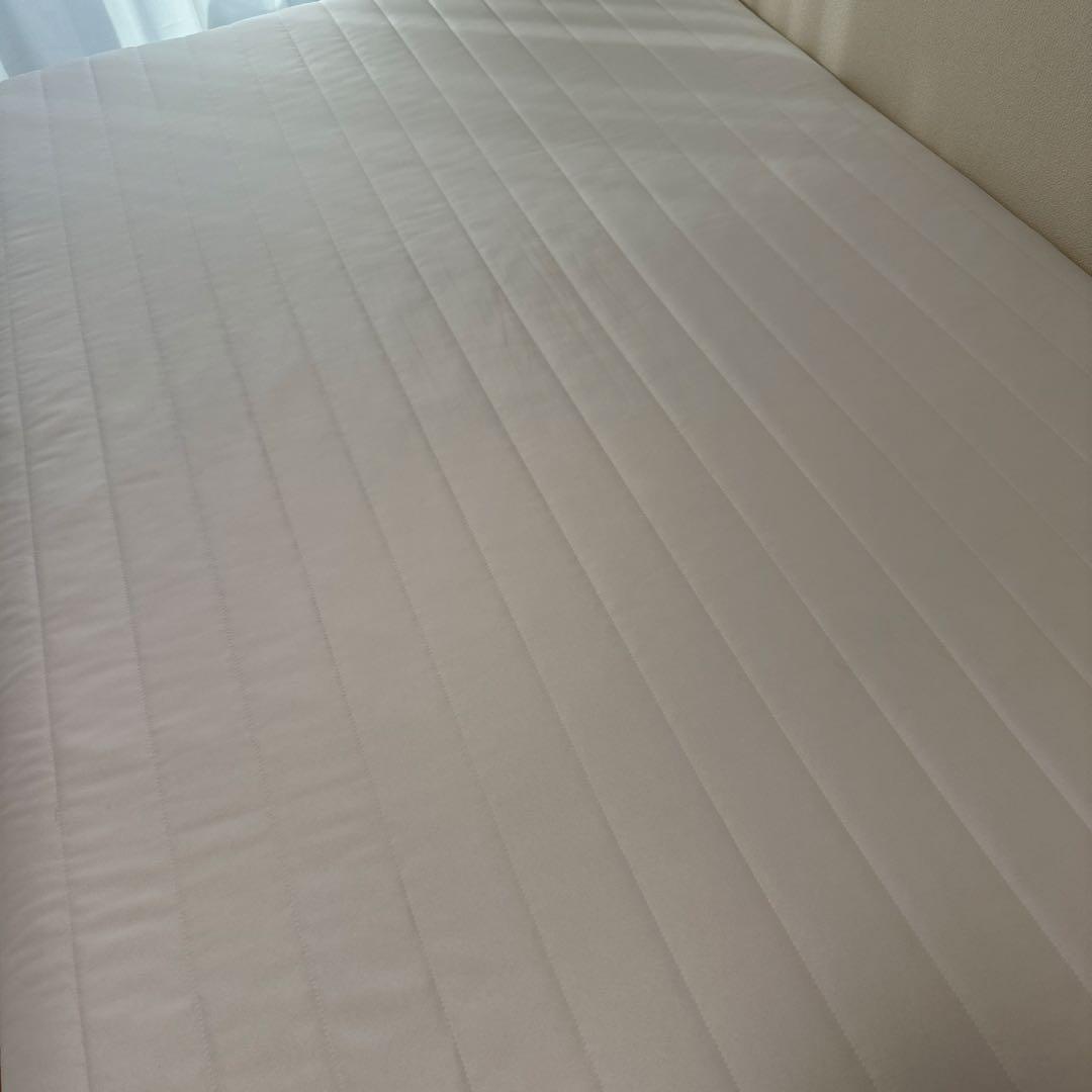 脚付マットレス・高密度ポケットコイル・セミダブル スチールメッシュ・洗えるカバー