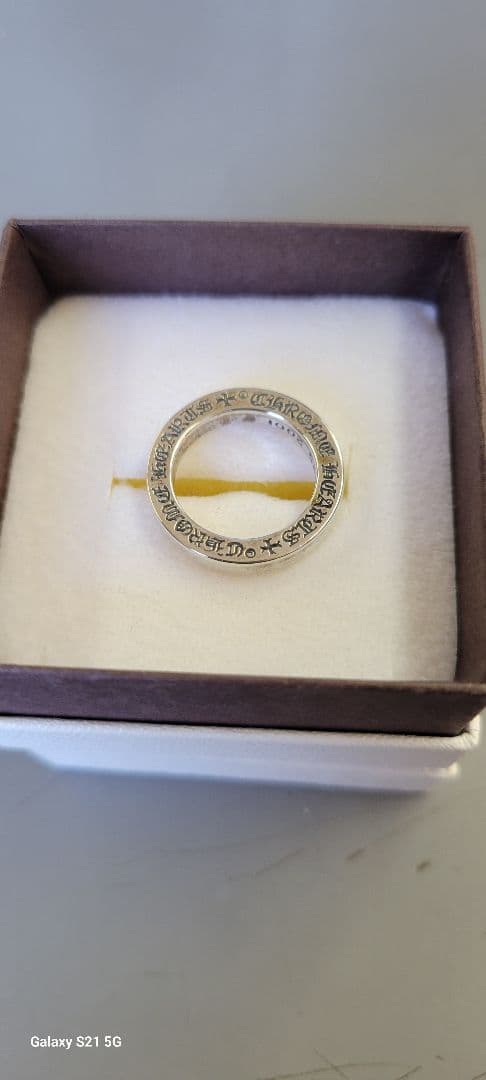 CHROME HEARTSスペーサーリングプレーン3㎜