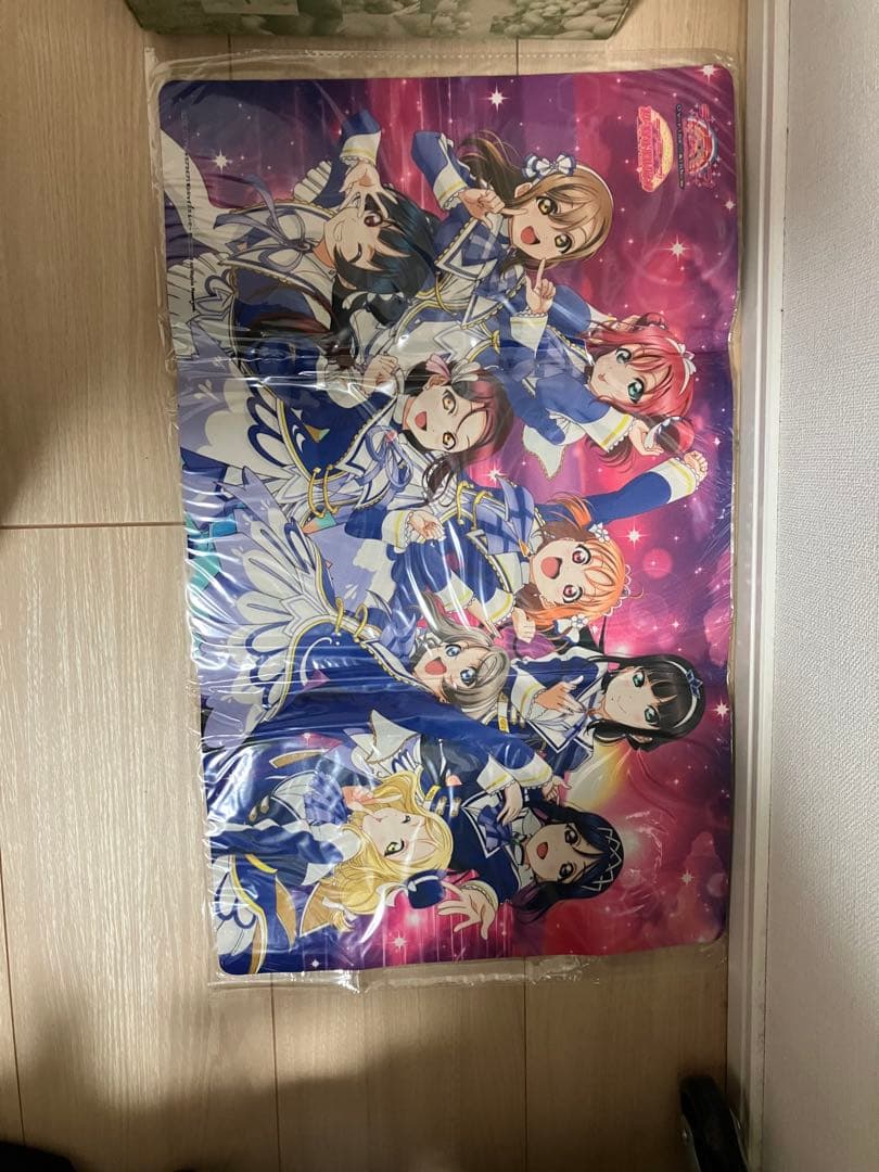 ラブライブ！サンシャインのプレイマットとカードセット