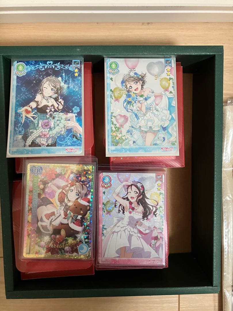 ラブライブ！サンシャインのプレイマットとカードセット