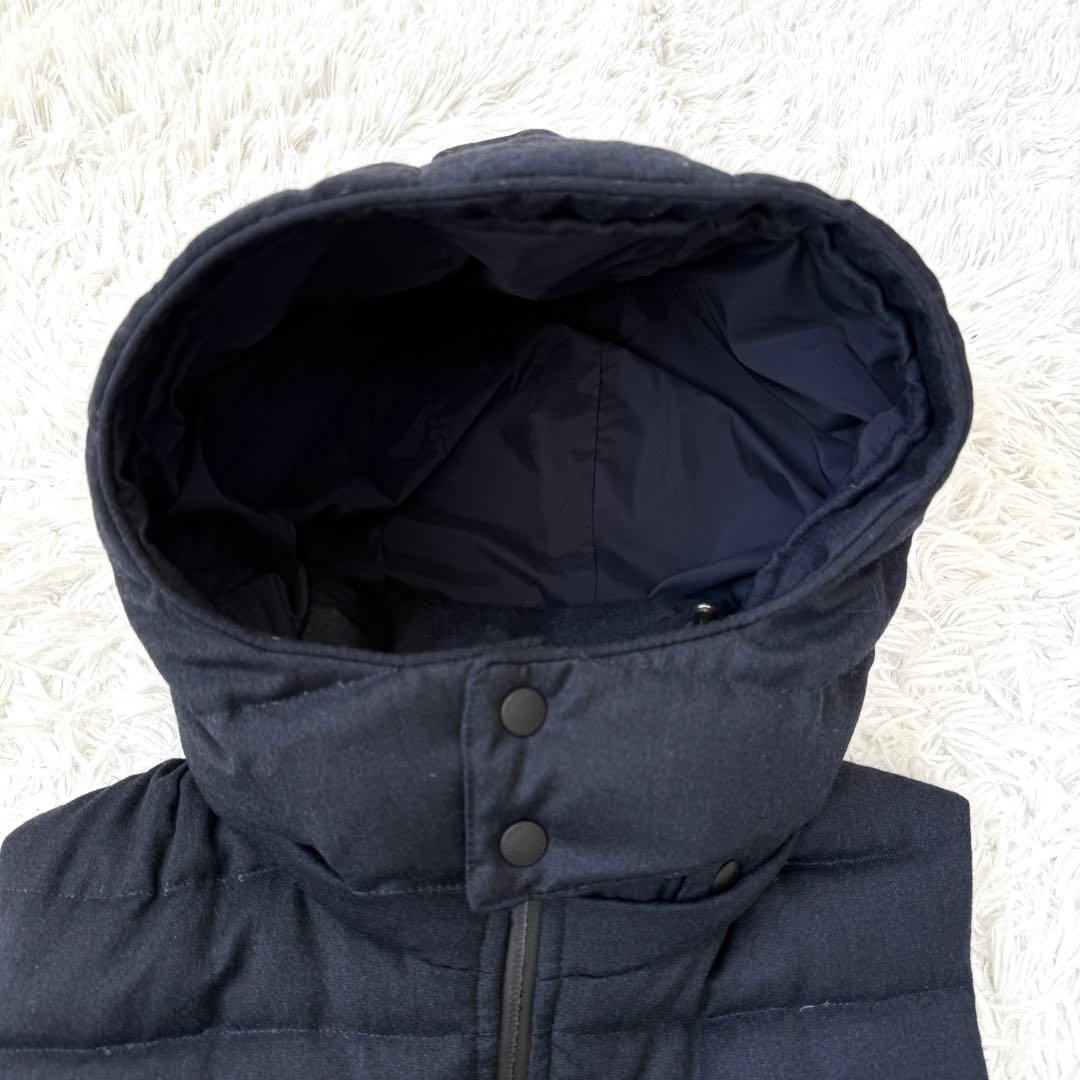 【最高級✨】タトラス ジョコンダ ウール 2way ダウンベスト ネイビー 03