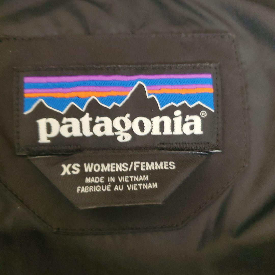 【美品】 patagonia 女性用 ロングダウンジャケット 品番27915