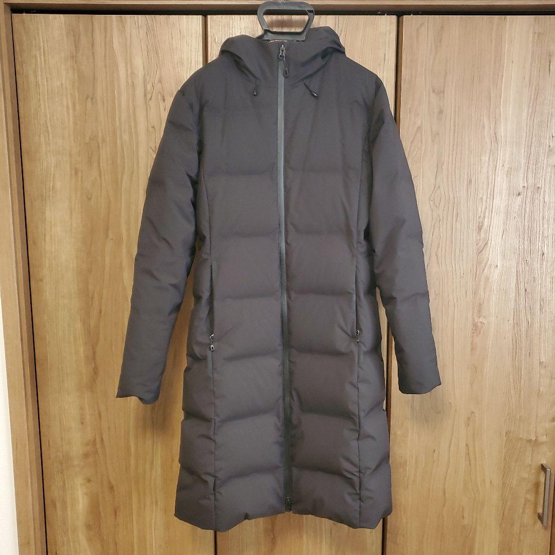 【美品】 patagonia 女性用 ロングダウンジャケット 品番27915
