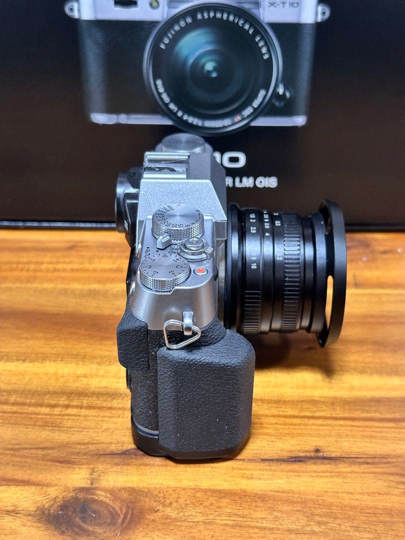 FUJIFILM X-T10 ＋マニュアルレンズ＋ハンドグリップ＋バッテリー3個