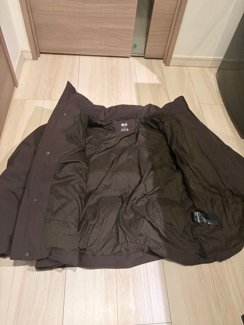 新品未使用 UNIQLO ユニクロ シームレスダウンジャケット メンズ M