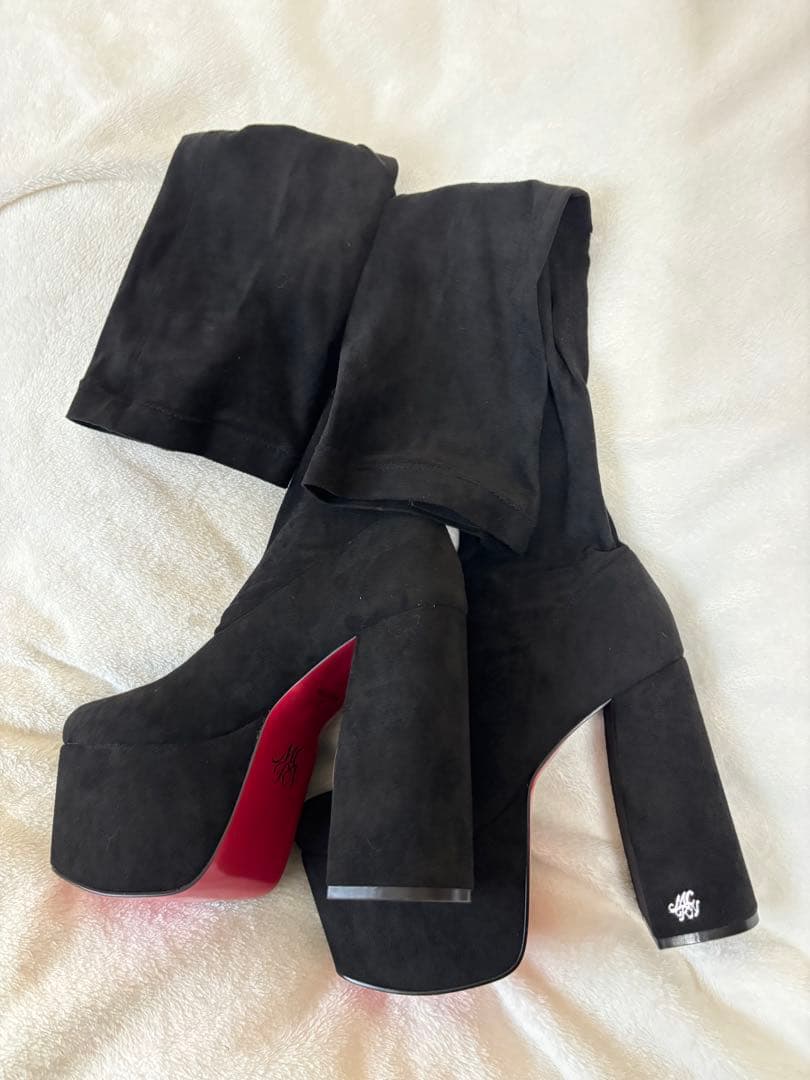 michellMacaron ミシェルマカロン 美脚ストレッチロングブーツ